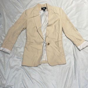 Beige blazer